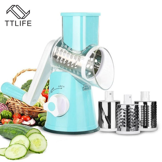 Vegetable Cutter Round Mandoline Slicer - Ali Teq