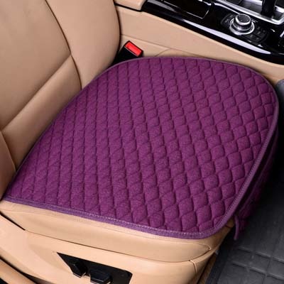 Linen Fabric Car Seat Cover Four Seasons Front Rear Flax Cushion Breathable Protector Mat Pad Auto accessories Universal Size - Ali Teq