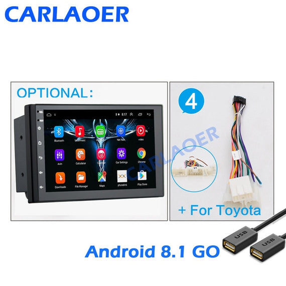 Android 8.1 2 Din Car radio Multimedia Video Player Universal auto Stereo GPS MAP For Volkswagen Nissan Hyundai Kia toyata CR-V - Ali Teq