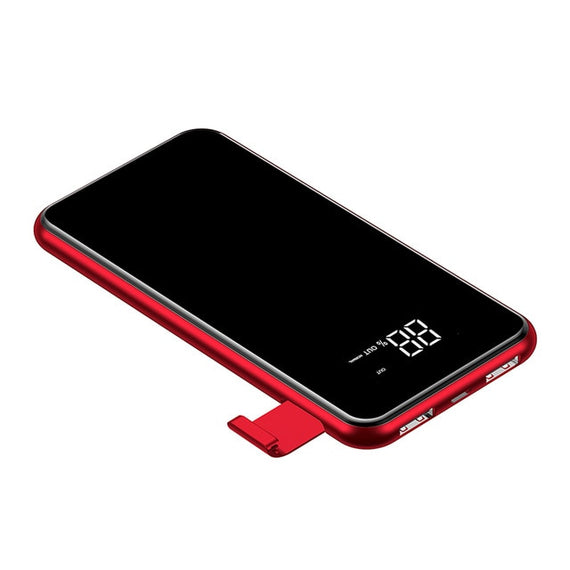 Wireless Charger Power Bank ForDual USB Charger - Ali Teq